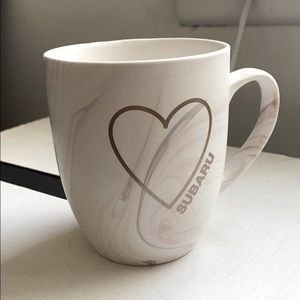 Subaru Marble Heart Mug